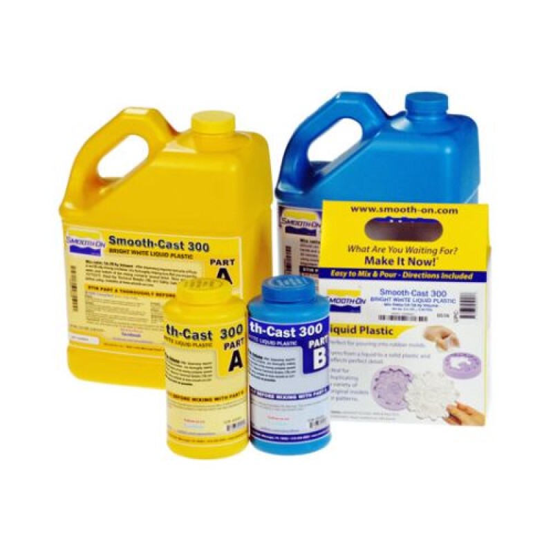 Smooth-Cast 300 (pint unit of 0.9 KG)(Gallon Unit of 6.99 KG)