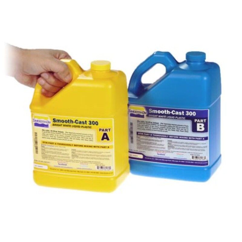 Smooth-Cast 300 (pint unit of 0.9 KG)(Gallon Unit of 6.99 KG)